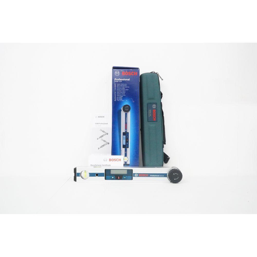 Bosch GAM 220 Digital Angle Finder (0-220°) 40cm | Bosch by KHM Megatools Corp. Bosch GAM 220 Digital Angle Finder (0-220°) 40cm | Bosch by KHM Megatools Corp.